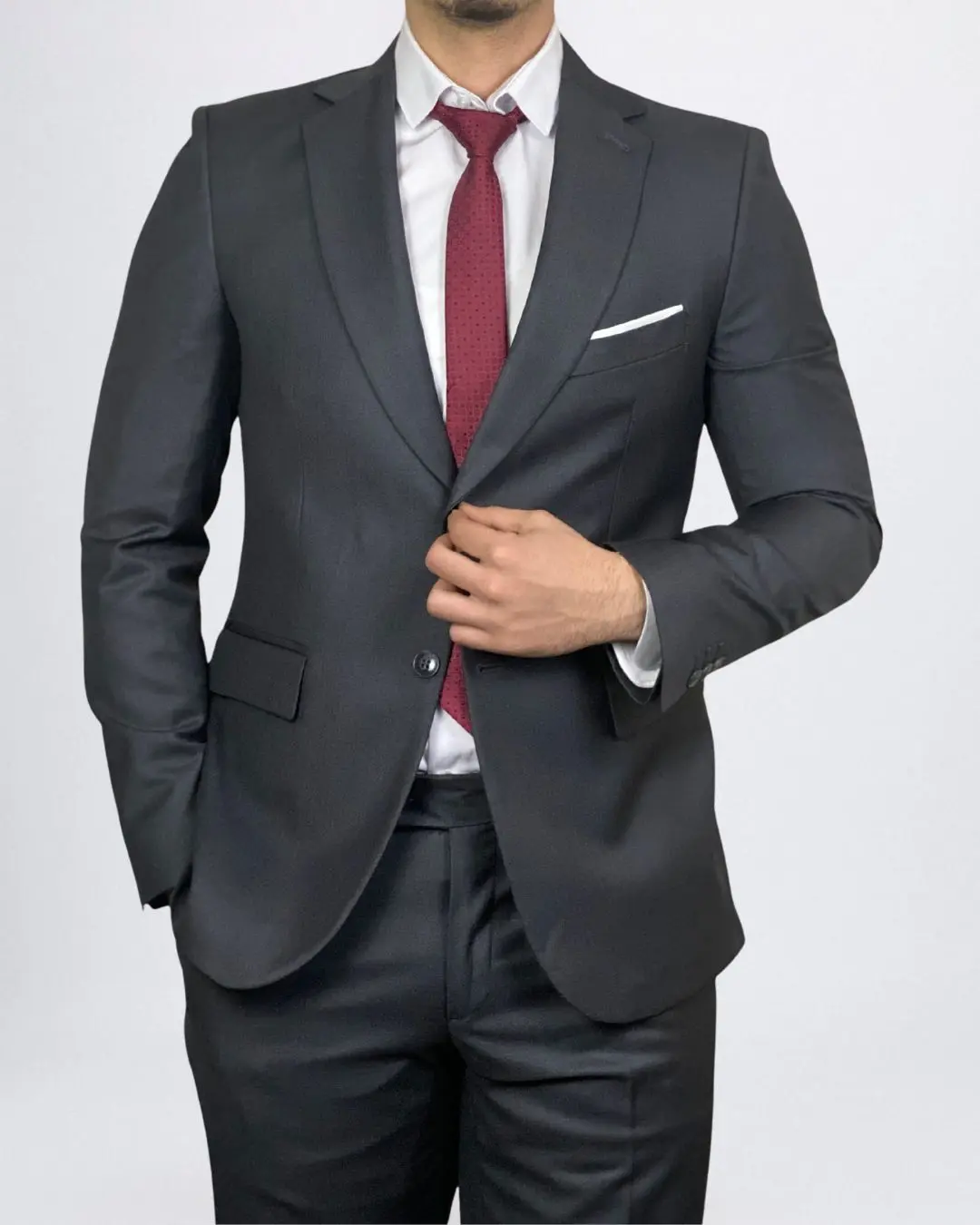 COSTUME UNI Gris foncé